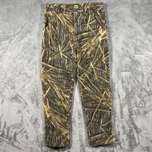 Cabelas Outdoor Gear Men's Camo Fleece Pants Size 34x30 Hunting Fishing Outdoor